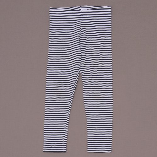 Kék, Fehér csíkos leggings (110-116*)