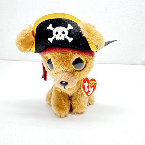 Ty Beanie Boos - Rowan Plüss, kalóz kiskutya, 20 cm