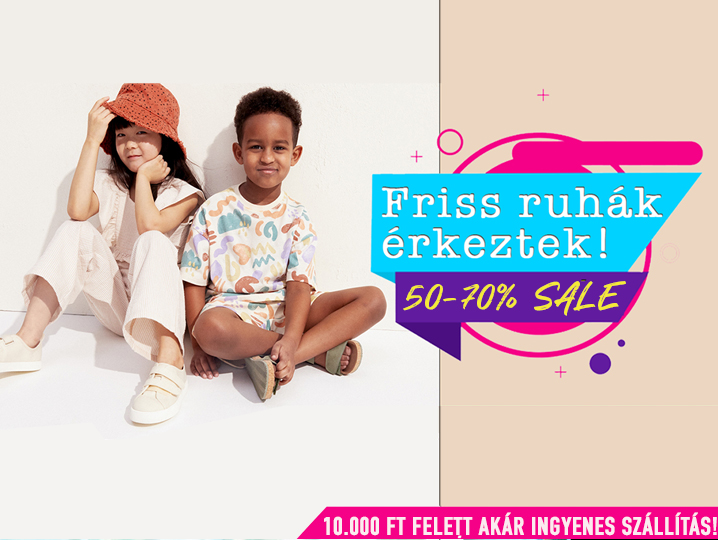 Friss ruhák és cipők érkeztek! SALE! SALE! SALE!